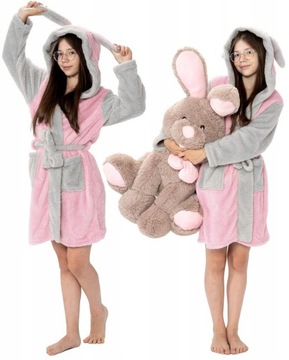 Szlafrok dziecięcy KIGURUMI króliczek rozm 140-158