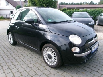 Fiat 500 II Hatchback 3d 1.2 69KM 2010 Fiat 500 Fiat 500 1.2 Sprowadzony Zarejestrowany stan bdb 1.2 Benzyna 69KM, zdjęcie 1