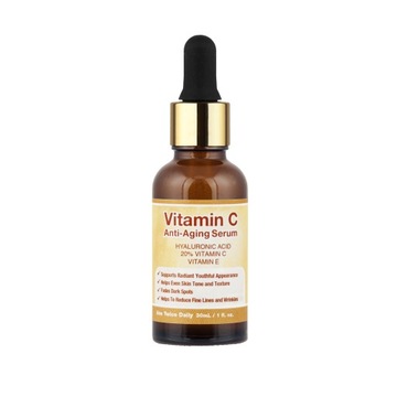 Serum do twarzy witamina C 20% kwas hialuronowy