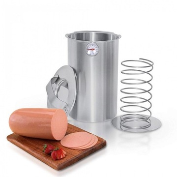 Ветчинница, кастрюля для приготовления ветчины, 1,5л, термометр