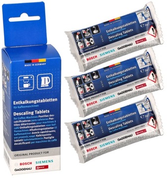 Bosch Siemens TABLETKI DO ODKAMIENIANIA 311556 x6