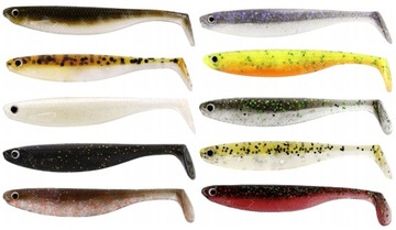 ZESTAW GUM NA OKONIA Westin Shad Teez Slim 5cm x10
