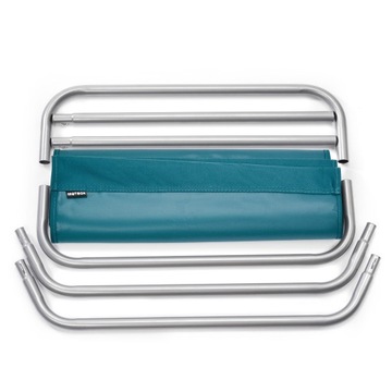 ПЛЯЖНОЕ КРЕСЛО-ПЕРЕДАЧА METEOR SLUMBER STEEL с чехлом