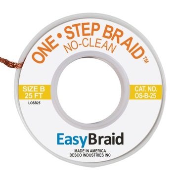 Plecionka do rozlutowywania EASY BRAID 1,2mm, 7,5m