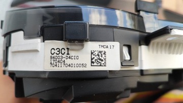 KIA OPTIMA IV 1.7 CRDI PŘÍSTROJOVÁ DESKA BUDÍKY EVROPA 94003-D4CI0