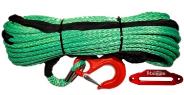 СИНТЕТИЧЕСКАЯ ВЕРЕВКА 10ммХ28м ЛЕБЕДКИ С НАПРАВЛЯЮЩИМИ