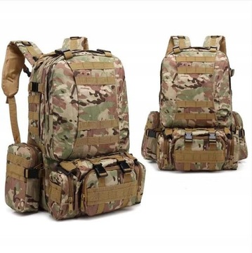 PLECAK WOJSKOWY TAKTYCZNY SURVIVAL MILITARNY 55L
