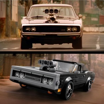 LEGO — SPEED CHAMPIONS — FAST&FURIOUS — DODGE CHARGER R/T 1970 года — 76912