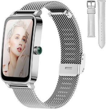Damski Smartwatch, inteligentny zegarek JRLinco iPhone Samsung WODOODPORNY