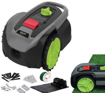 ROBOT KOSZĄCY KOSIARKA RMP300 STALCO PIN BEZ APLIKACJI ŁATWY DO 300M2
