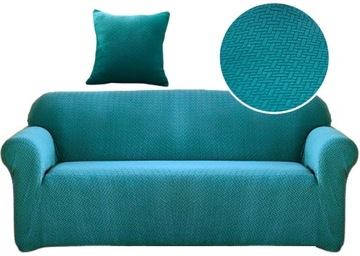 ЧЕХОЛ ДЛЯ ДИВАНА ЭЛАСТИЧНЫЙ ЖАККАРДОВЫЙ ЕЛОЧКА ПРЕМИУМ 145-185