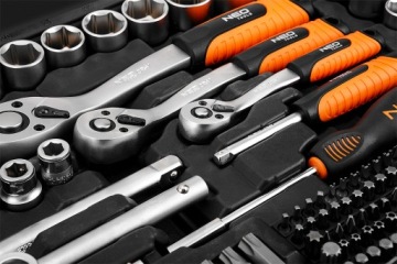 NEO Набор больших пикообразных ключей 300 эл. 1/2 1/4 3/8 - пикообразные ключи CrV