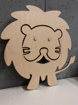 LAMPKA NOCNA LEW NA BATERIE LED Zwierzę