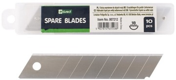 Сменные лезвия для ножей D.Rect 18мм 40 шт.