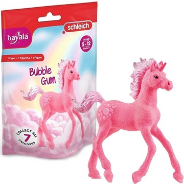 SCHLEICH BAYALA JEDNOROŻEC KONIK BUBBLE GUM FIGURKA KOLEKCJONERSKA