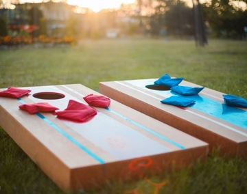 WORECZKI SENSORYCZNE DO ĆWICZEŃ GIMNASTYCZNE SZKOLNE WOREK CORNHOLE 8szt