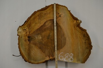 Кусочек каштана после сушки в помещении 58х48 см Поднос для доски