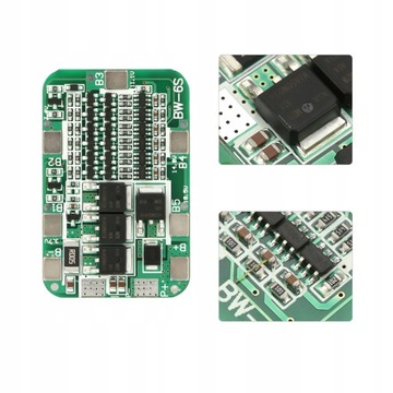15A 22V 24V BMS PCB Плата защиты аккумулятора