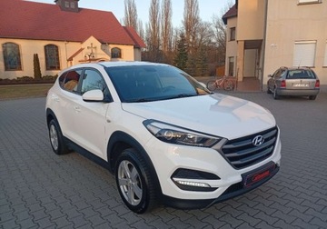 Hyundai Tucson III SUV 1.6 GDI 132KM 2018 Hyundai Tucson Zarejestrowany - ubezpieczony - benzyna - 1,6 - 131 KM 1.6
