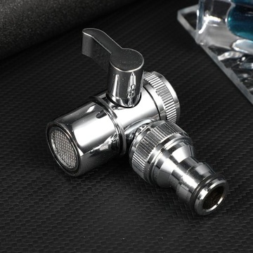 Marne Outdoor Splitter Faucet Portable