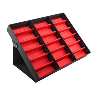 ОРГАНАЙЗЕР ДЛЯ ОЧКОВ, ФУТЛЯР, КОРОБКА, 18 ШТ.