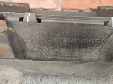 BMW 3 GT F34 MŘÍŽKA STŘEDNÍ  SPODNÍ NÁRAZNÍKU M PACKET PŘEDNÍ 8057191