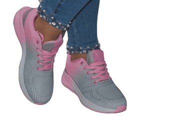 BUTY DAMSKIE ADIDASY SPORTOWE SNEAKERSY LEKKIE NEV