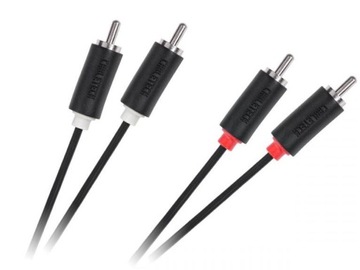 Kabel Audio 2x2 RCA Przewód 3m Stereo Czincz 2x