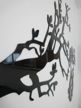 Настенное украшение над диваном 3D Картина A056 ВЕТКА 60х46 см