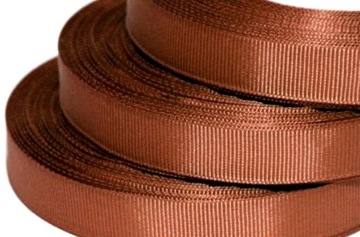 TR31 Tasiemka RYPSOWA 1M 25mm wstążka brąz jasny