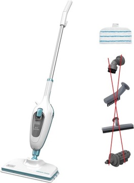 S4 Black & Decker FSMH13E5 Mop Parowy 5w1 1300W