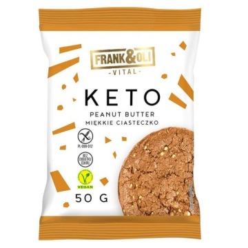 Тістечко Кето Горіхове 50 г - Frank&Oli