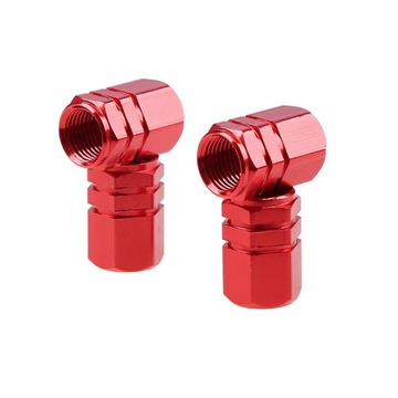 КРАСНЫЕ КРЫШКИ КЛАПАНОВ, 4 АЛЮМИНИЕВЫЕ ДЕТАЛИ