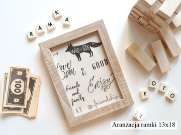 Дипломная фоторамка 13х18 Дуб Сонома Италия