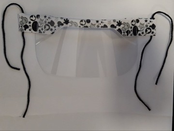 Небольшой защитный щиток для лица