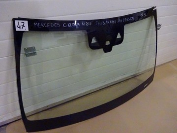 Szyba czołowa przód MERCEDES C klasa W205 HUD Head-Up 2x kamera sensor 13-