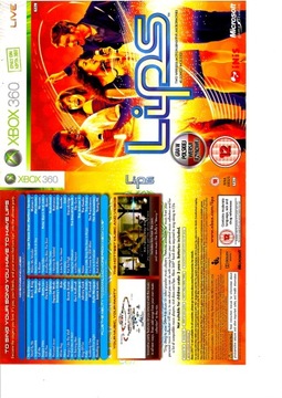 начните вечеринку XBOX 360 LIPS Po Polsku PL веселитесь ПОЮ ХИТЫ