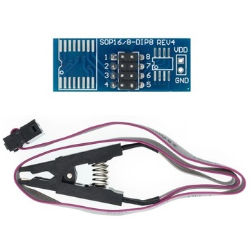 ПРОГРАММАТОР CLIP BONE BIOS EEPROM SO8 SOP8 SOIC8 DIP8