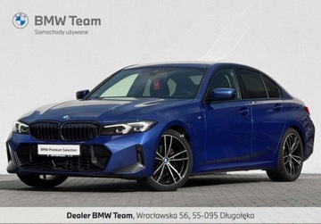 BMW Seria 3 G20-G21 Limuzyna 2.0 320d 190KM 2022 BMW Seria 3 I wlasciciel Gwarancja M Sport Bezwypadkowy FVAT23