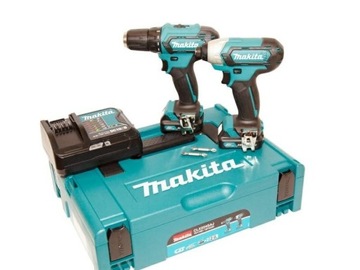 WKRĘTARKA + ZAKRĘTARKA MAKITA 12V CLX224SAJ 2x 2Ah DF333D TD110D BL1021B