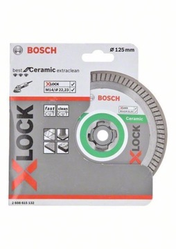 TARCZA TNĄCA DIAMENTOWA 125x22,23x1,4 2608615132 BOSCH X-LOCK