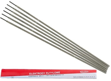 ELEKTRODY RUTYLOWE SPAWALNICZE ELEKTRODA DO SPAWANIA 2,0x300mm 1kg WELDMAN