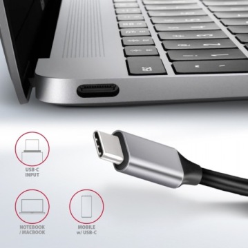 HMC-6GL Многопортовый концентратор 3x USB-A, HDMI, RJ-45,