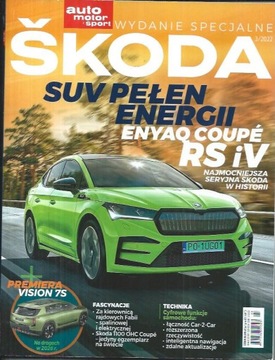 SKODA ENYAQ COUPE RS iV SUV PEŁEN ENERGII