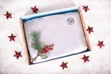 Набор полотенец - 3 шт. RONDO_2 РОЖДЕСТВЕНСКИЙ ПОДАРОК ​​Zwoltex Египетский хлопок