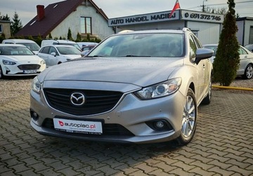Mazda 6 III Kombi Facelifting 2.2 SKYACTIV-D I-ELOOP 150KM 2014 Mazda 6 swiezo sprowadzony, zarejestrowany 2.2 Diesel 150KM