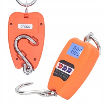 WAGA HAKOWA DŹWIGOWA 200kg MAGAZYNOWA LCD