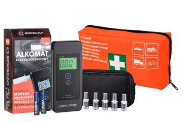 Alkomat elektrochemiczny BACscan F-60 + Apteczka