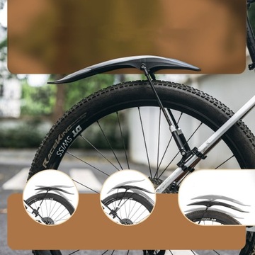 Крыло велосипеда MTB Road Gravel, быстрая сборка 26-29 ROCKBROS FK-899/2 ЗАДНЕЕ