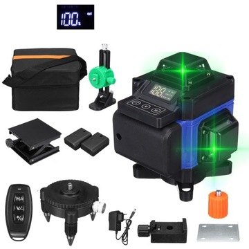 POZIOMICA LASEROWA LASER KRZYŻOWY 16 LINII 4D 360°